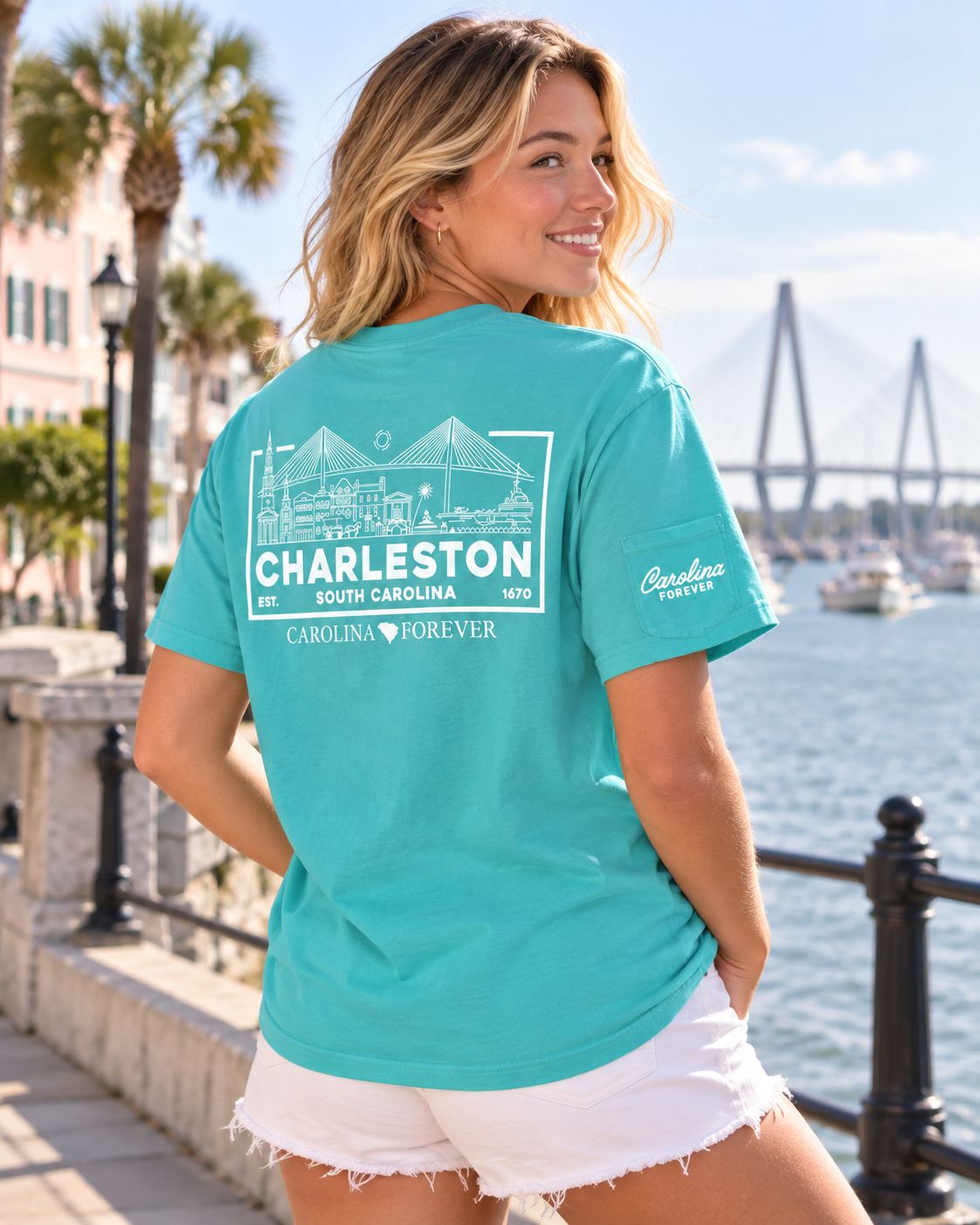Carolina Forever - Charleston Pocket T-Shirt