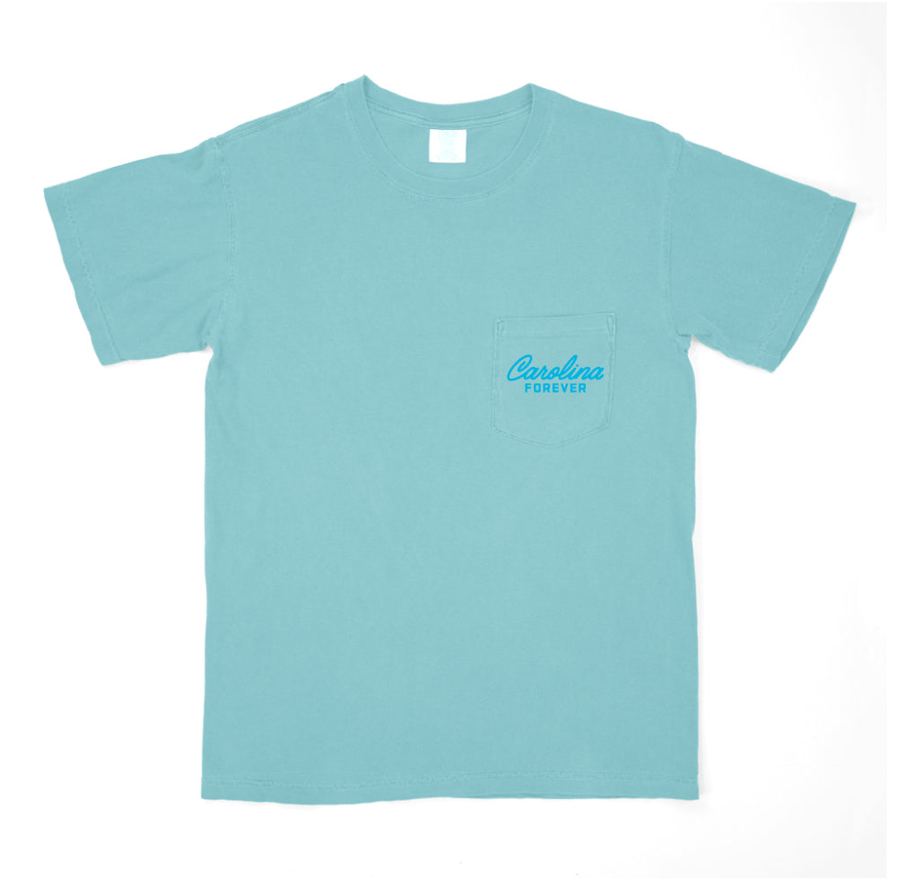 Carolina Forever - NC Mountains Pocket T Shirt