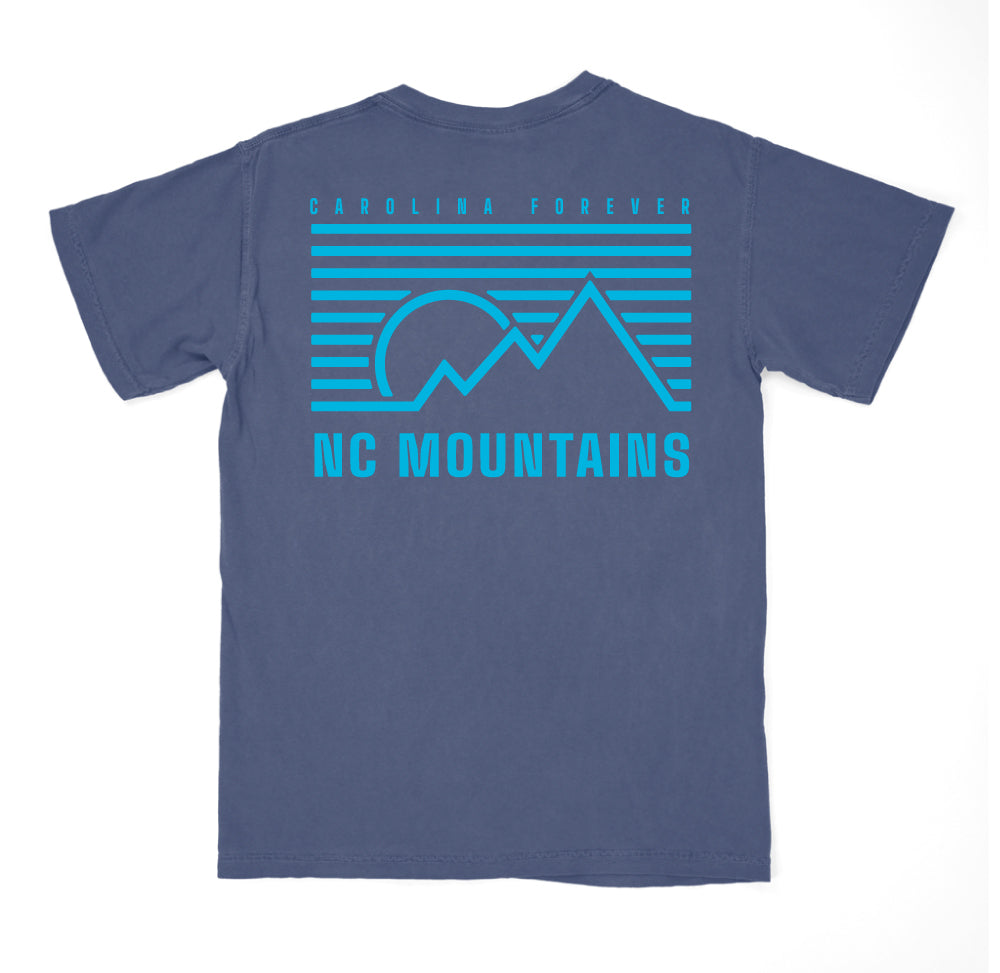 Carolina Forever - NC Mountains Pocket T Shirt