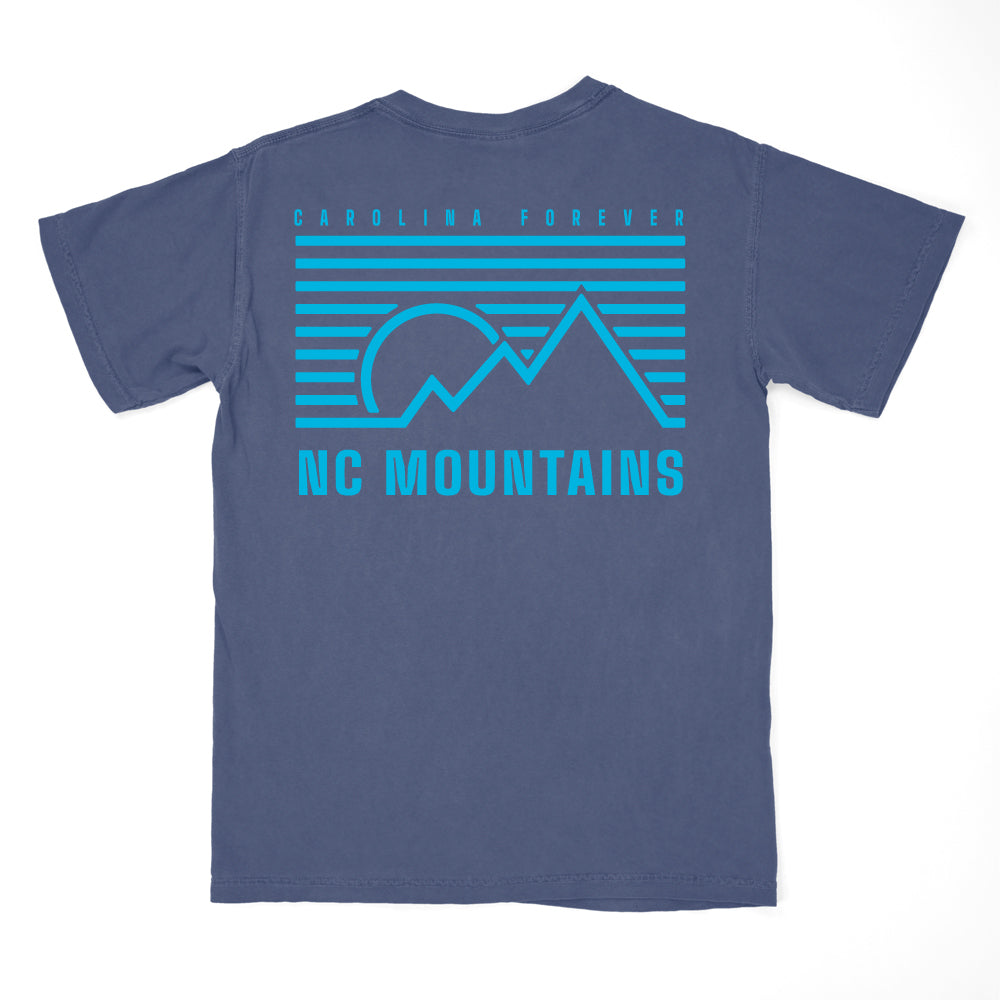 Carolina Forever - NC Mountains Pocket T Shirt