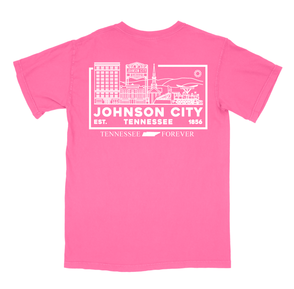 Tennessee Forever - Johnson City Pocket T Shirt