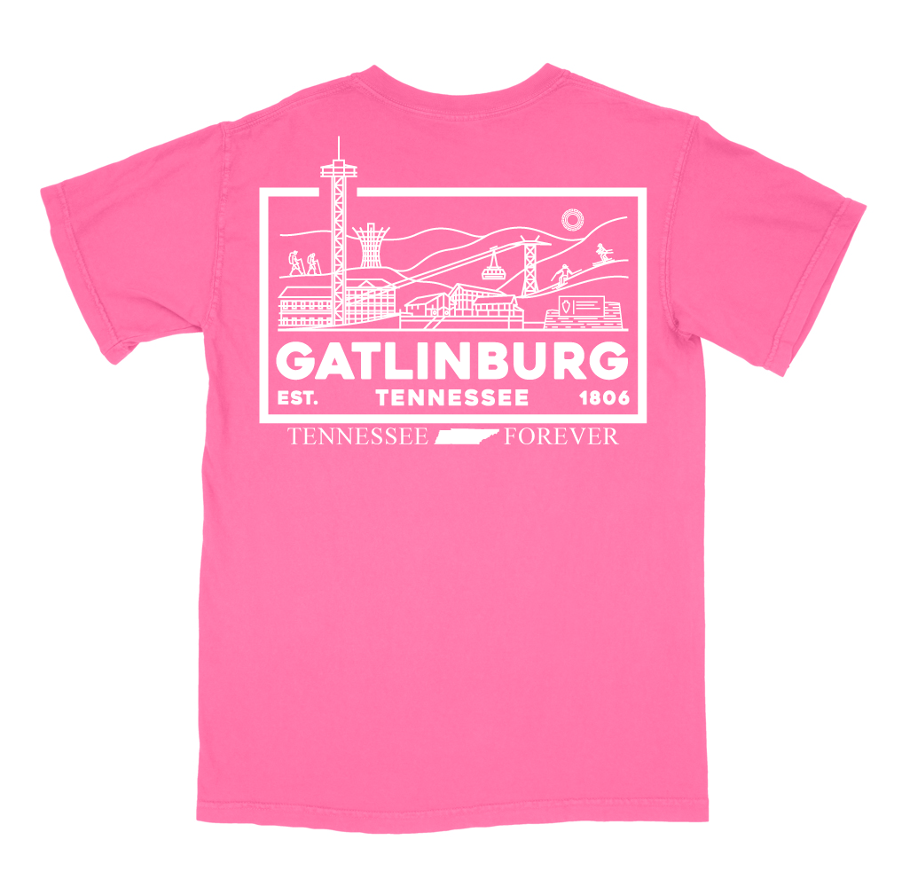 Tennessee Forever - Gatlinburg Pocket T Shirt