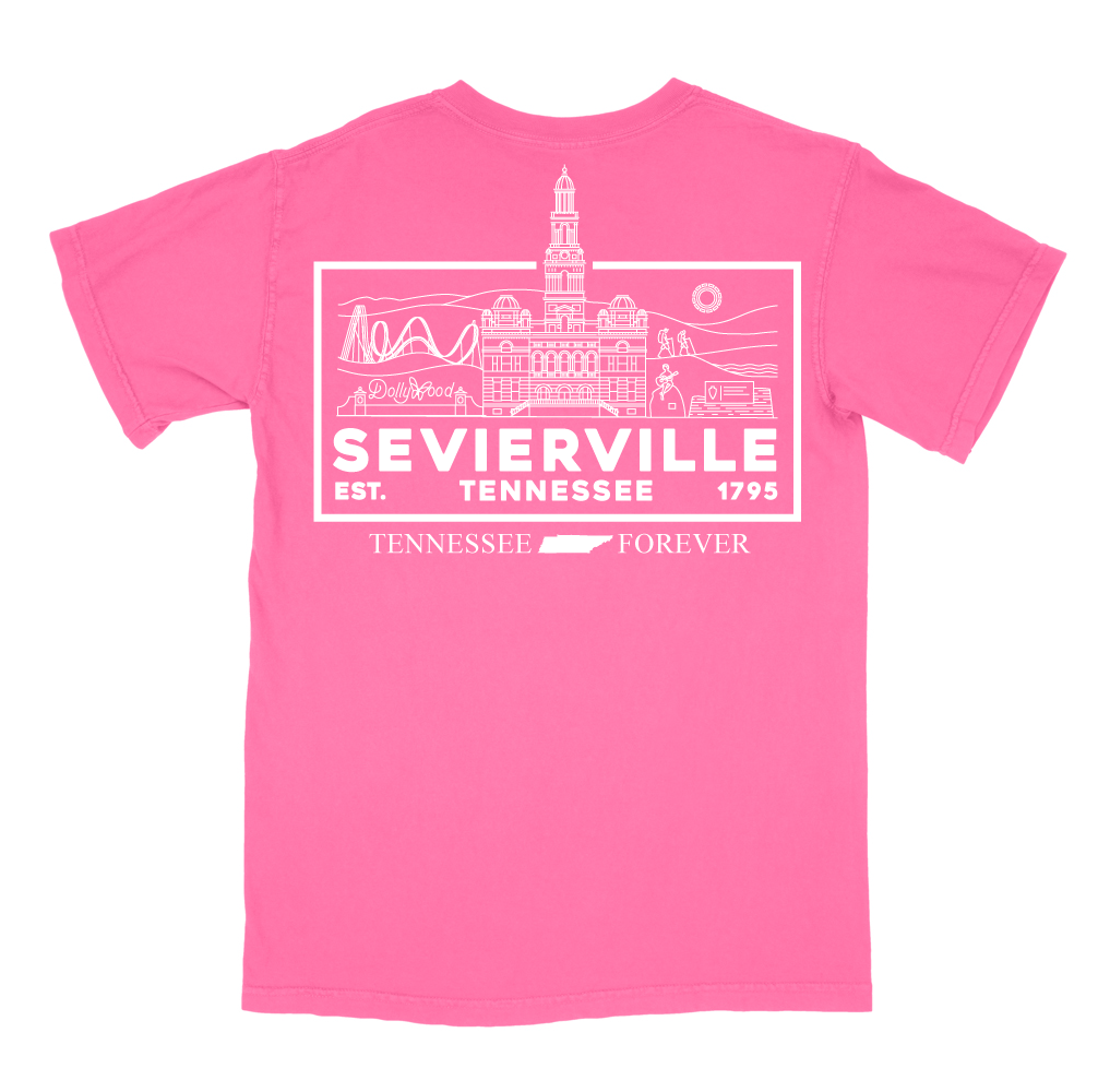 Tennessee Forever -  Sevierville Pocket T Shirt
