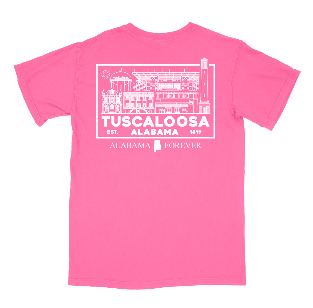 Alabama Forever -  Tuscaloosa Pocket T Shirt