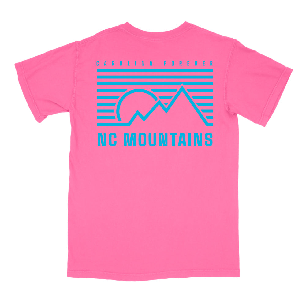 Carolina Forever - NC Mountains Pocket T Shirt