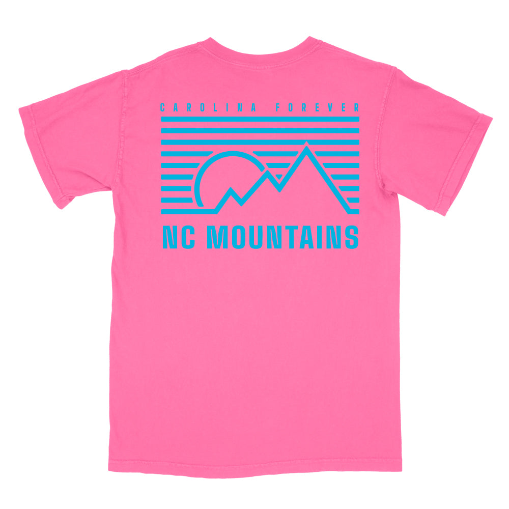 Carolina Forever - NC Mountains Pocket T Shirt