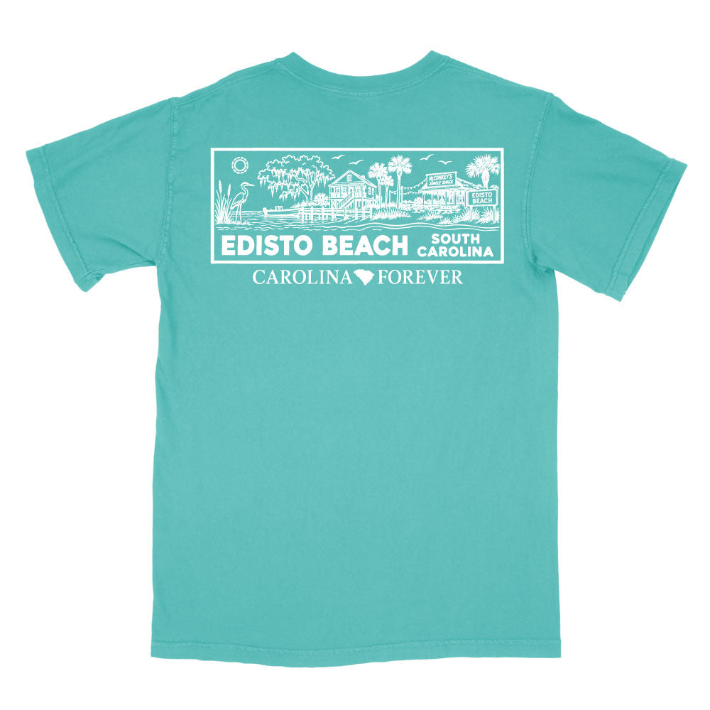 Carolina Forever - Edisto Beach Pocket T-Shirt