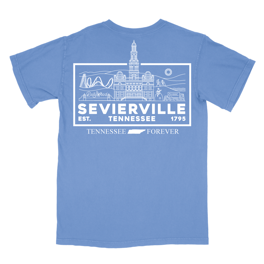 Tennessee Forever -  Sevierville Pocket T Shirt