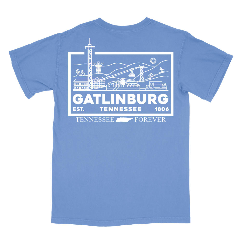 Tennessee Forever - Gatlinburg Pocket T Shirt