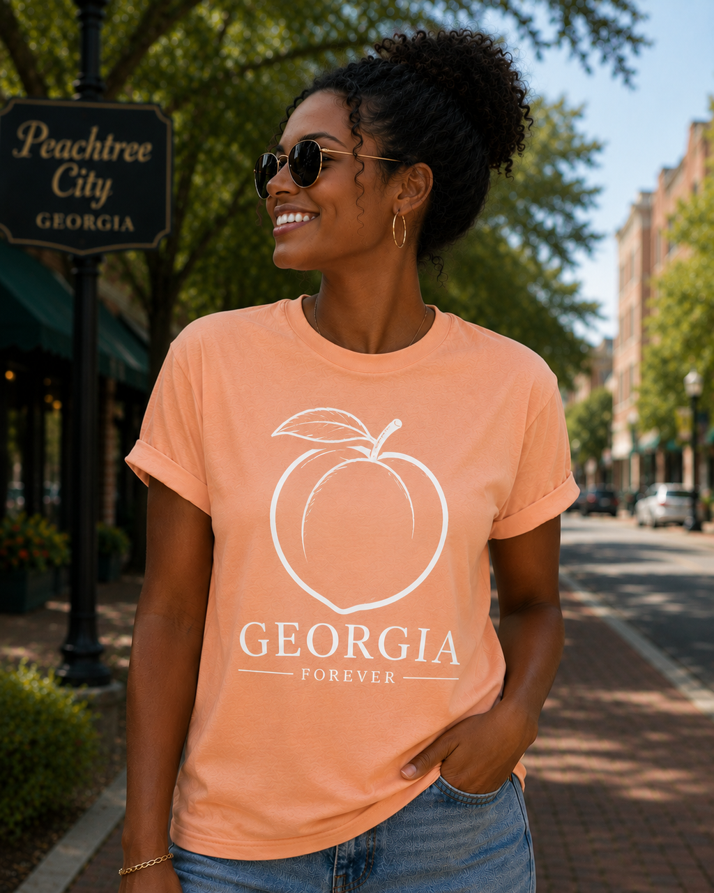 Georgia Forever - Peachy T-Shirt