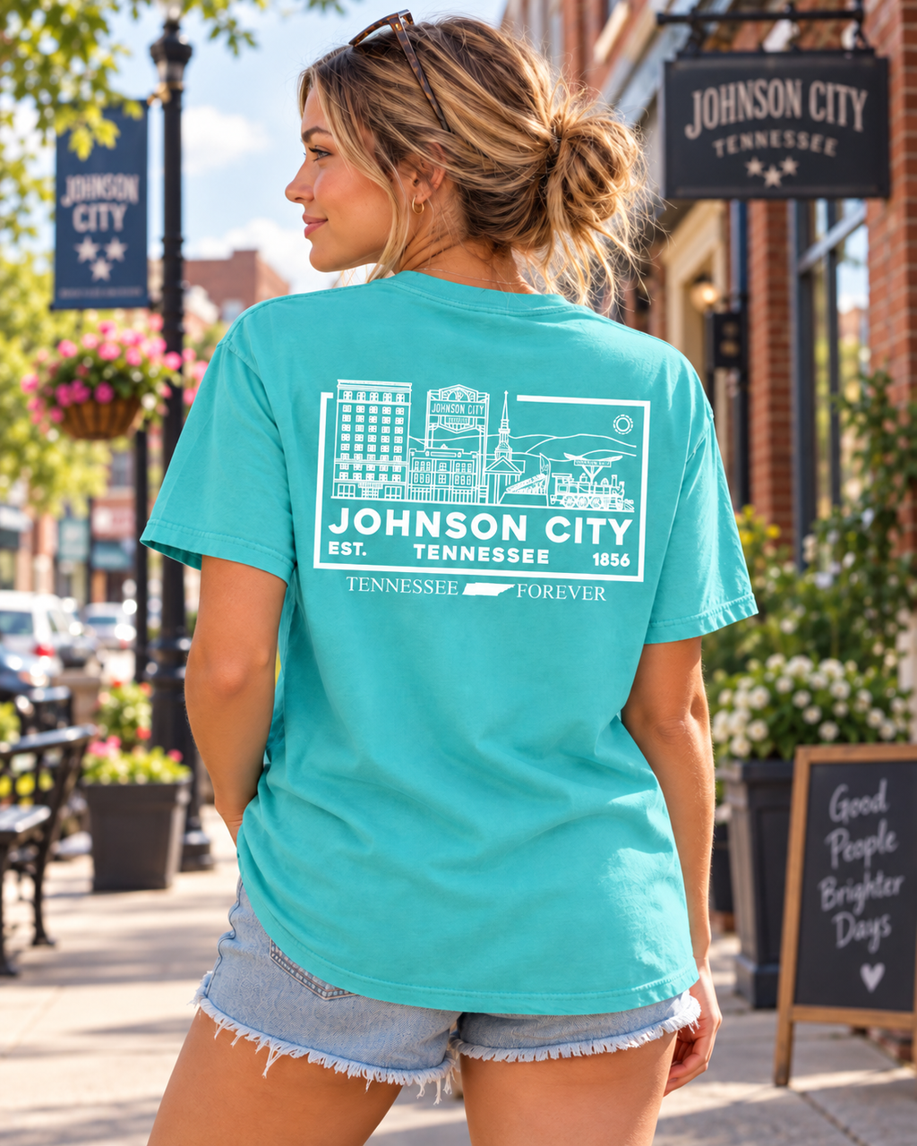 Tennessee Forever - Johnson City Pocket T-Shirt