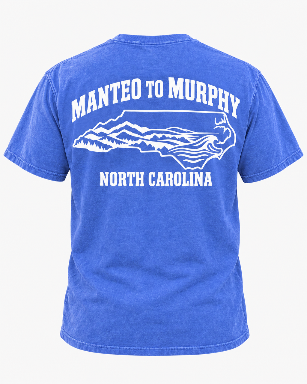Manteo to Murphy North Carolina Pocket T-Shirt