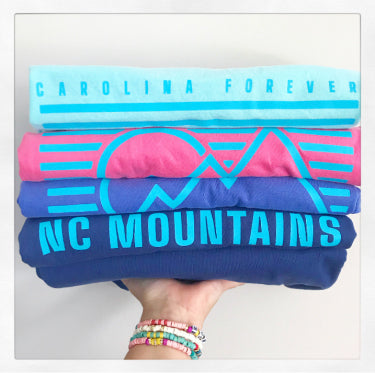 Carolina Forever - NC Mountains Pocket T Shirt