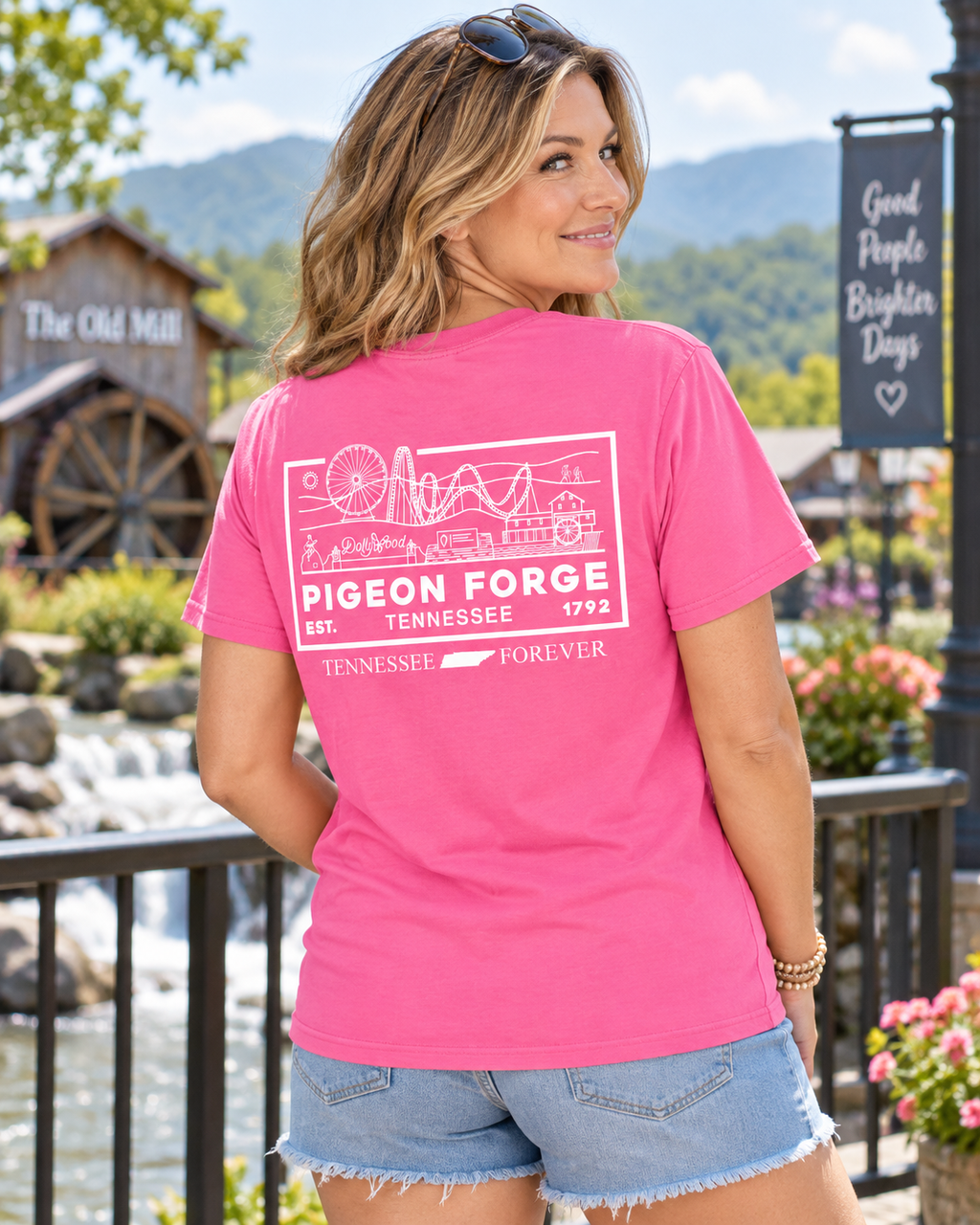 Tennessee Forever - Pigeon Forge Pocket T-Shirt
