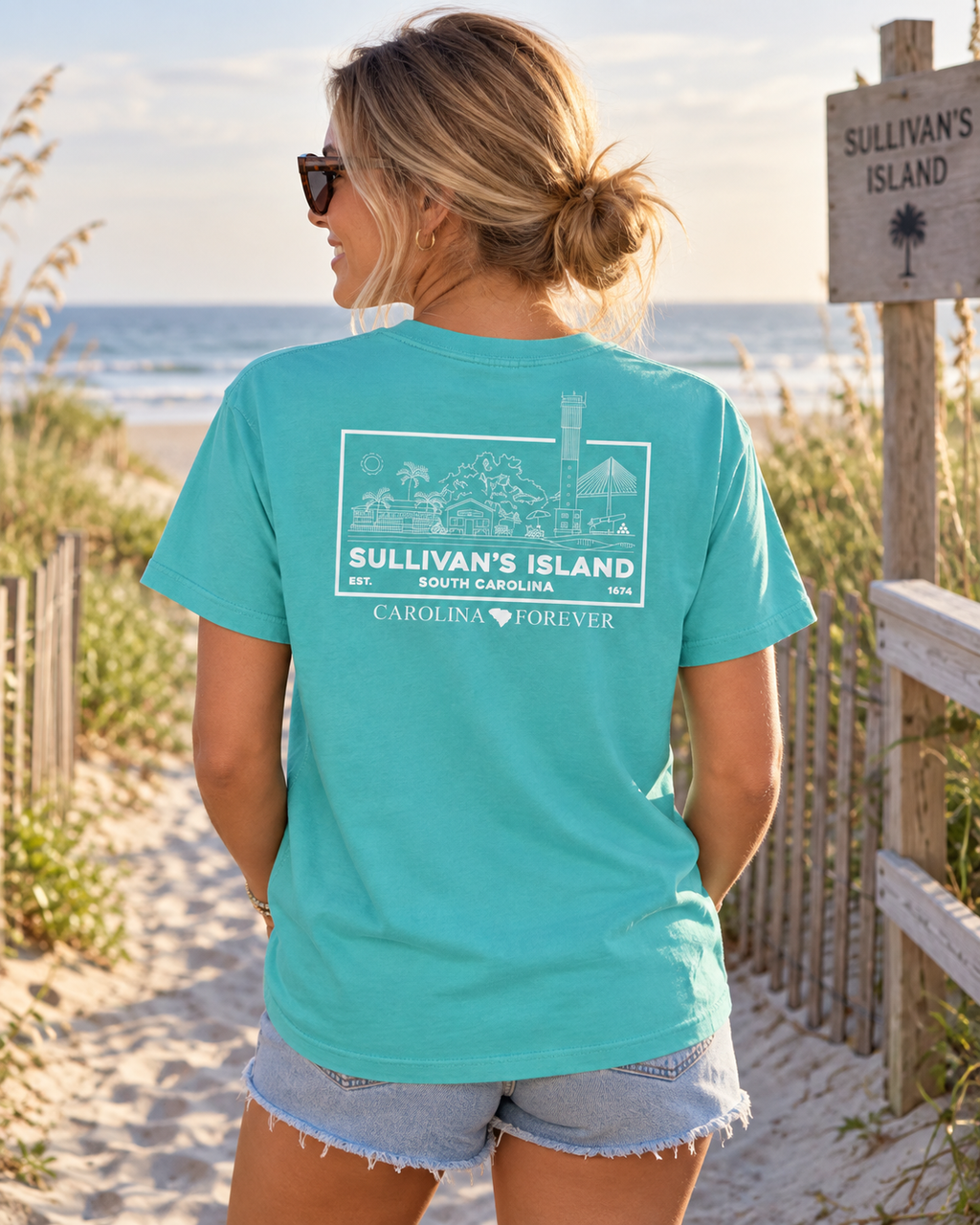 Carolina Forever - Sullivan's Island Pocket T-Shirt