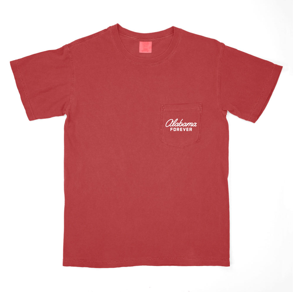 Alabama Forever -  Tuscaloosa Pocket T Shirt