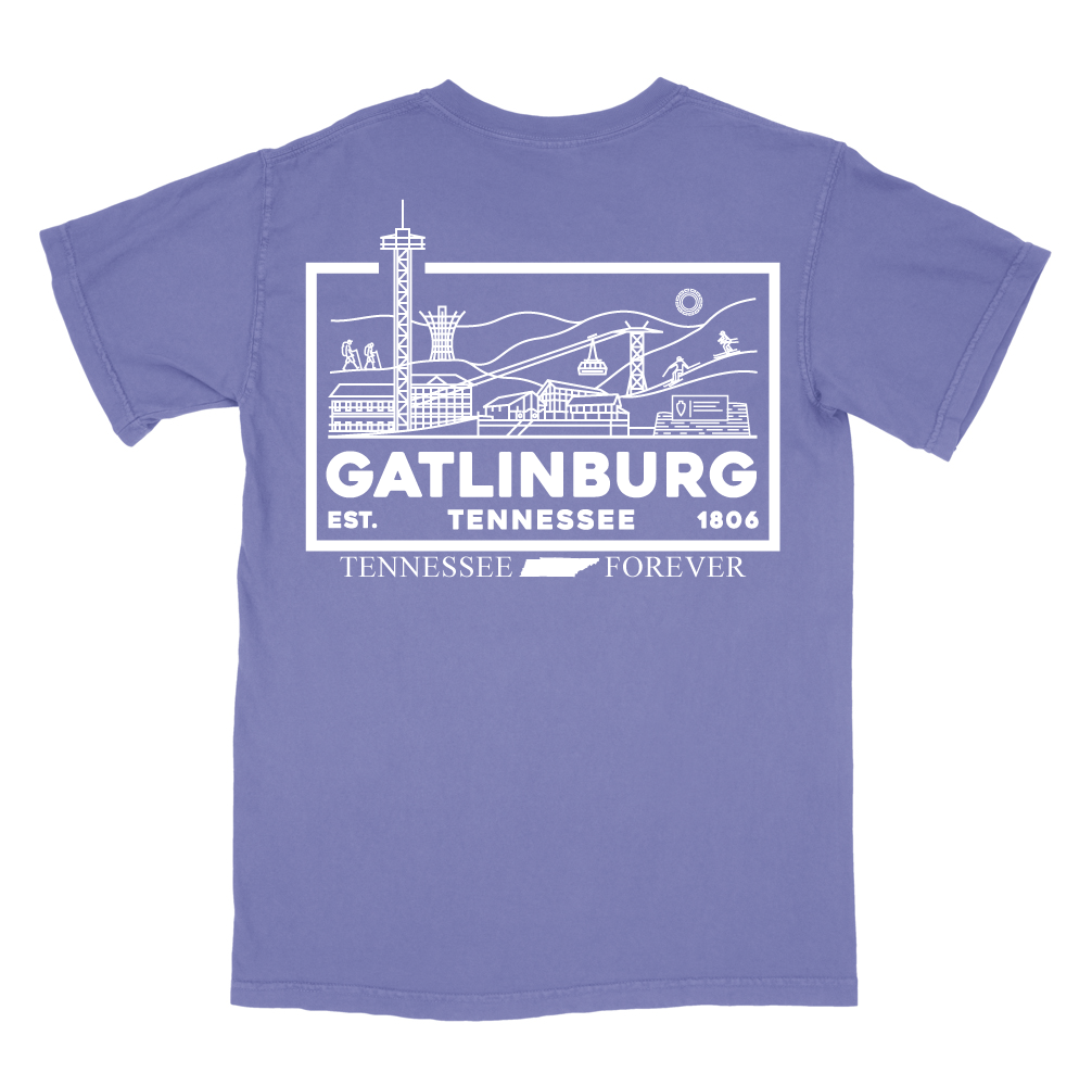 Tennessee Forever - Gatlinburg Pocket T Shirt