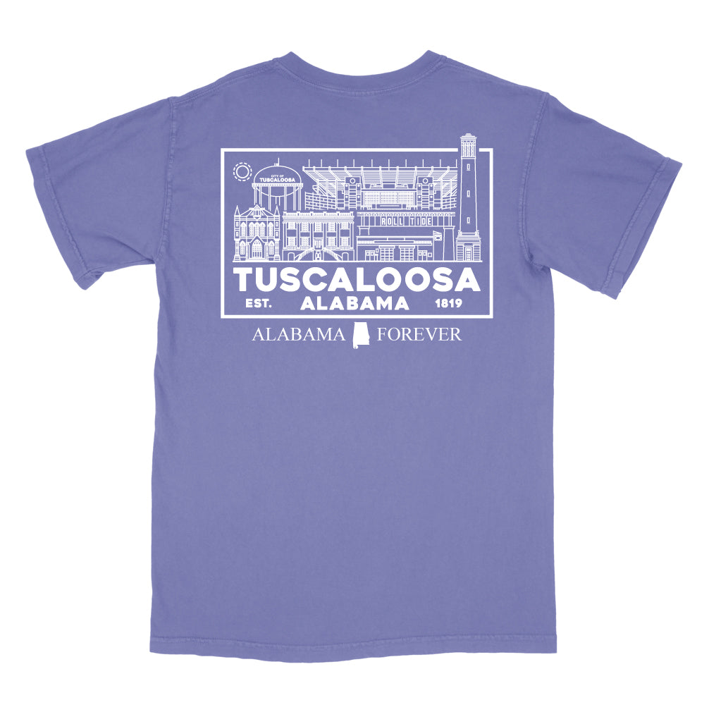 Alabama Forever -  Tuscaloosa Pocket T Shirt