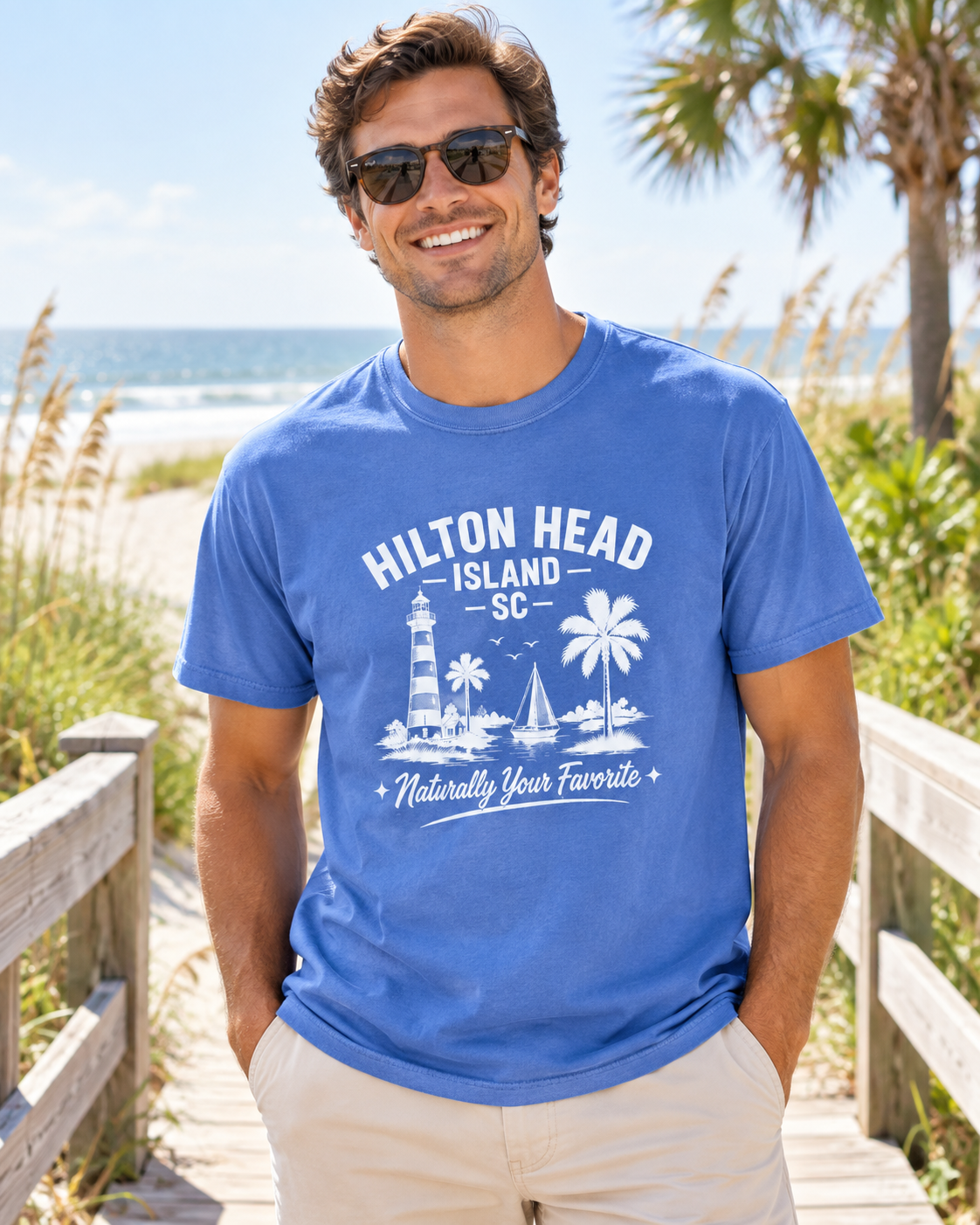 Carolina Forever — Hilton Head Island Naturally Yours T-Shirt