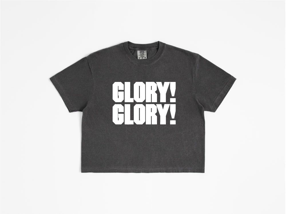 Georgia Forever — Glory! Glory! Boxy Crop T-Shirt