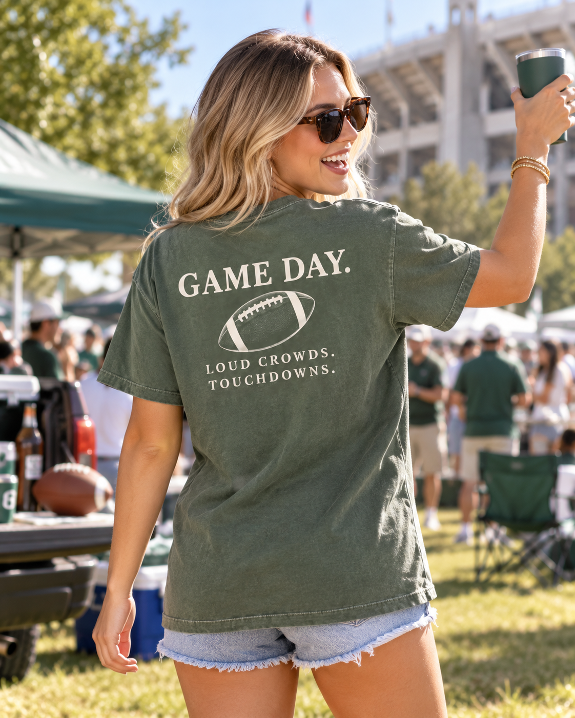 Game Day - Loud Crowds. Touchdowns. T-Shirt
